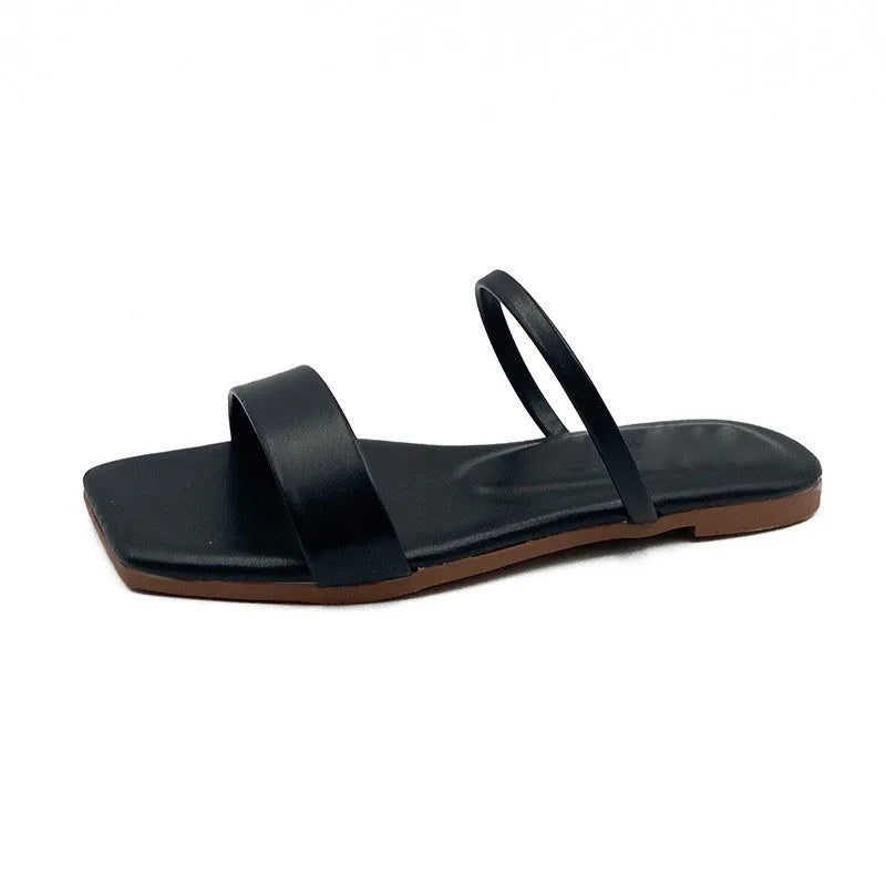 Thick Soled Sandals for Women's New Year Summer High Heels Fish Mouth Women's Shoes, Soft Leather Height Increasing Sponge Shoes
