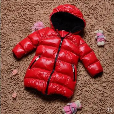 Baby Down Jacket Baby Cotton-padded Coat Boys Girls Clothing Child Winter Thickening Boys Girls Outwear