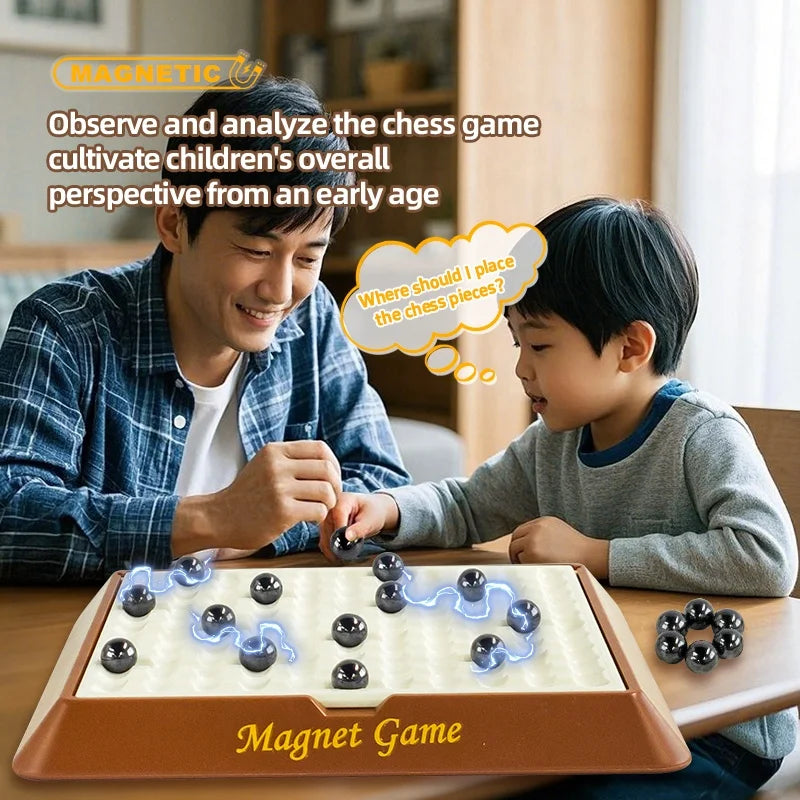 New Educational Toys Children's Minesweeper Magnetism Board Game Magnetism Chess Board Game Party Interactive Toy