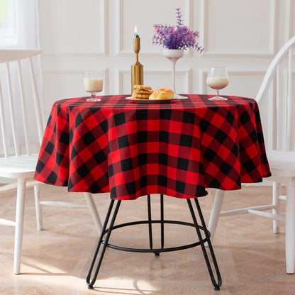 Wholesale 140 Square Red Black Lace Washable Waterproof Eco-friendly Tablecloths Party Decorative Fabric Covers Hotel Restaurant