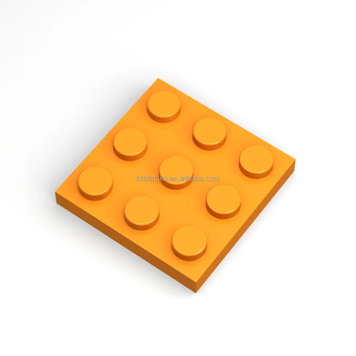 No.11212 Plate 3x3 Studs Classic Building Bricks Compatible Major Brands ABS DIY  Toy Bricks Bulk Assembly Building Blocks
