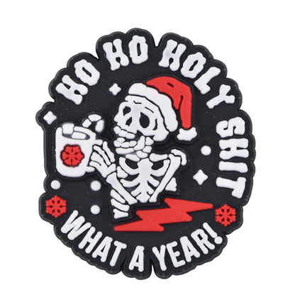 2026 New Set Custom Rubber Shoe Clog Mexico Food Drink Charms for Decoration Christmas Gift Accessory Package
