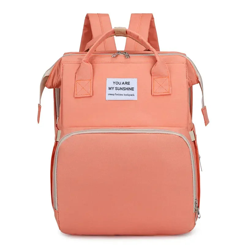2024 Custom Baby Diaper Bag Backpack for Mom Dad Large Travel Diaper Tote Baby Bag