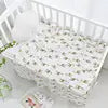Low Price in Stock 2 Layer Bamboo Cotton Baby Muslin Dream Blanket 47*47 High Quality 100% Cotton Swaddle Muslin Blanket