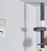 Hot Sale 23.5 Inches Cat Tree Tower Dark Gray Condo Sisal-Covered Scratching Posts Furniture for Pet Activity Cat House