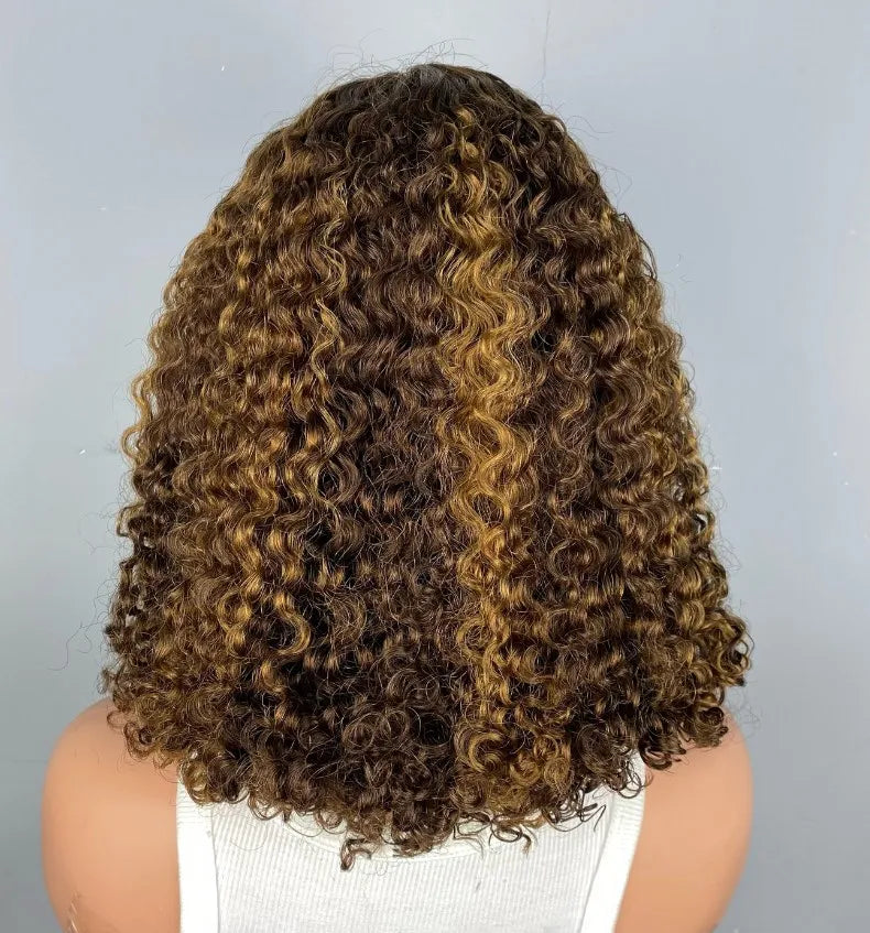 Short Bob Transparent Lace Human Hair Wig 8-16inch  Brazilian Human Hair  Wigs for Black Women