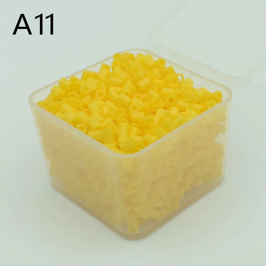 2.6mm Mini Beads/1200pcs/Box Packing Hama Beads Easy to Store For Kids Perler Iron Beads Fuse Handmade Gift Children Toy