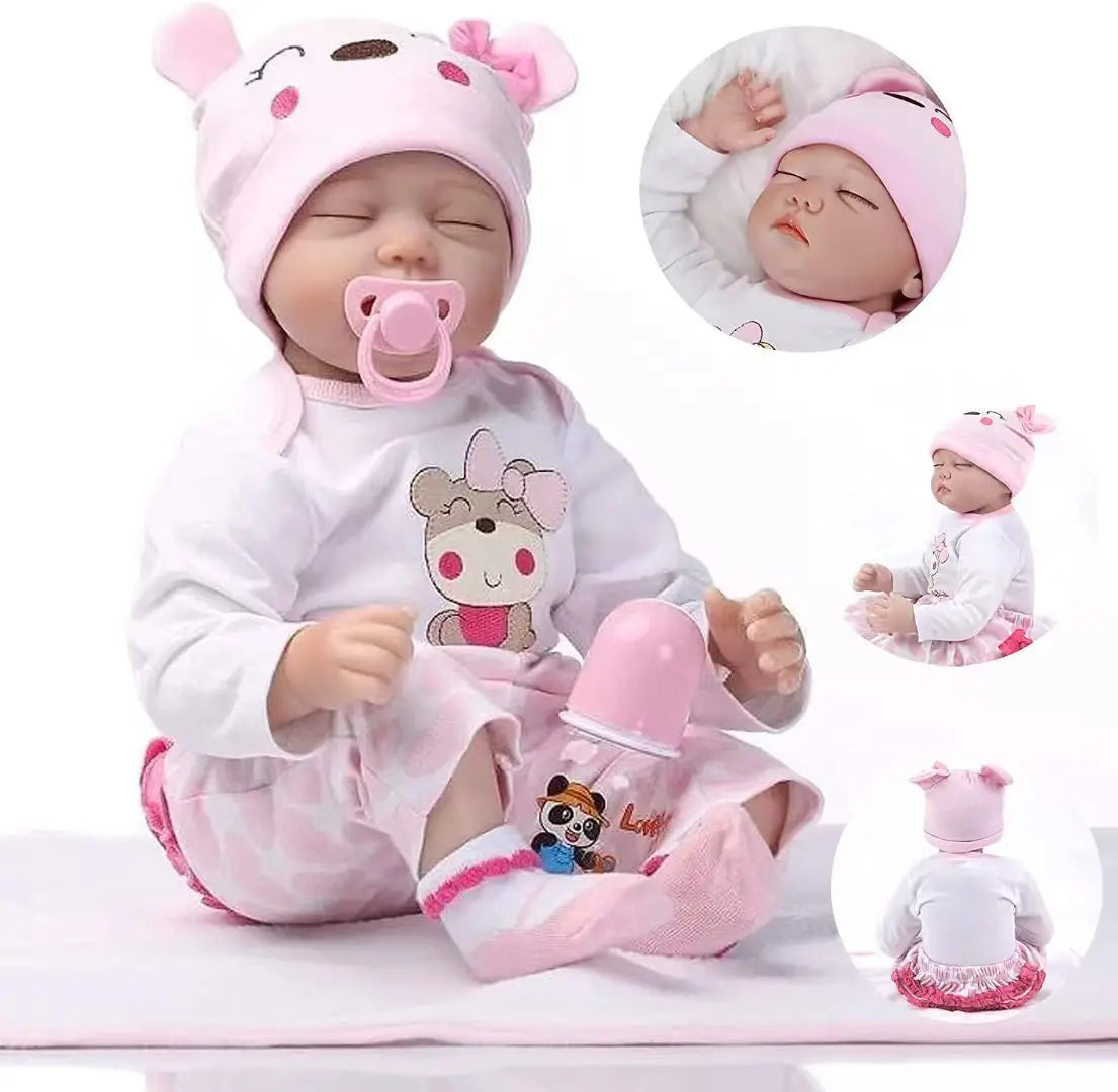 HYrebornbaby Lifelike 22-Inch  Realistic Baby Doll Lifelike Baby Dolls Reborn Baby Doll