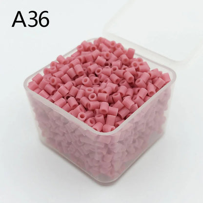 2.6mm Mini Beads/1200pcs/Box Packing Hama Beads Easy to Store For Kids Perler Iron Beads Fuse Handmade Gift Children Toy