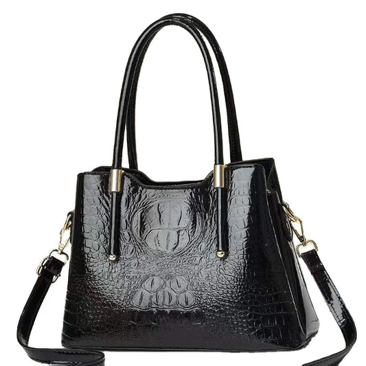 Customised logo Bags Women Handbags Ladies  Leather PU Tote With Zipper Large Capacity Handbags Ladies Bags Women Tote Bags