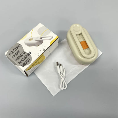 Pet Spa Brush for Dogs Cats  Self Cleaning Spray Comb for Cats Massage Shedding Pet Spray Hair Removal Comb