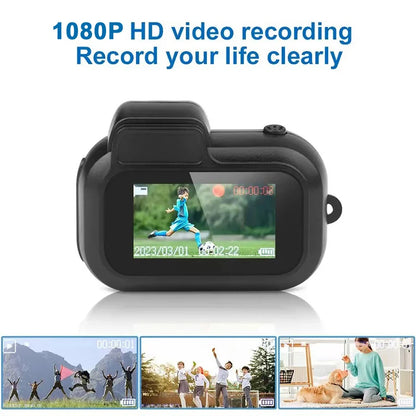 Mini Camera 1080P Pocket DV Outdoor Kids Action Camera With Screen Video Recorder Portable Body Cam Micro Camcorder