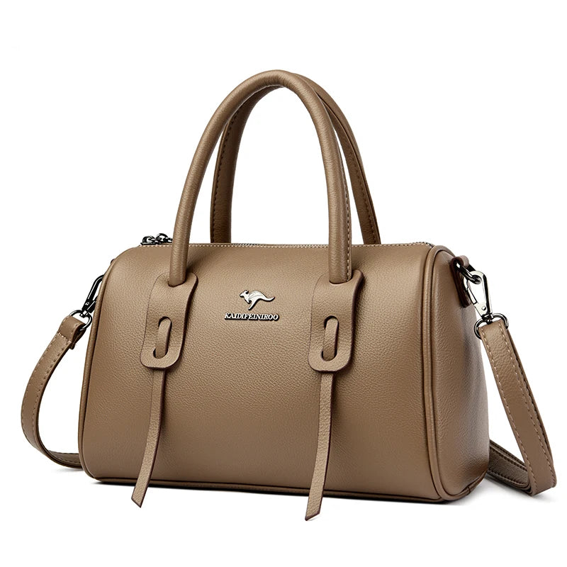 High Quality  Top Factory Custom Pu Leather KAIDIFEINIROO Brand  Luxury Tote with Shoulder Crossbody Hand Bags for Ladies