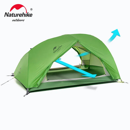 Naturehike Star River 2 UL Tent 2 Person Ultralight Waterproof Camping Double Layer 3 Seasons Outdoor Travel Hiking Fishing Tent