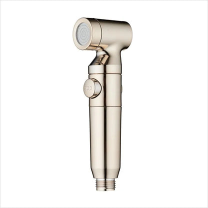 Water Mist Spray Toilet Bidet Gold Two Functions Bidet Sprayer Abs Plastic Shataff