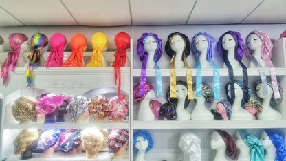Sexy Lady Hair Accessories Wholesale Custom Satin Wigs Bags 100% Silk Drawstring Bag Hair Packaging