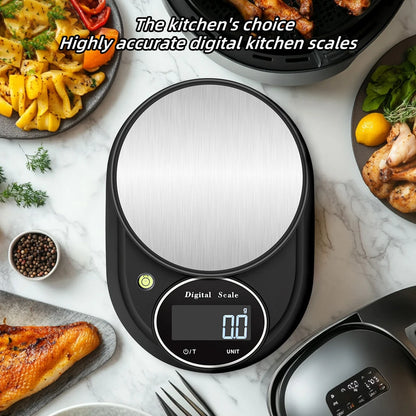Wholesale 3kg 0.1g Accuracy Stainless Steel Platform Multifunction Kitchen Scale Digital Food Scale