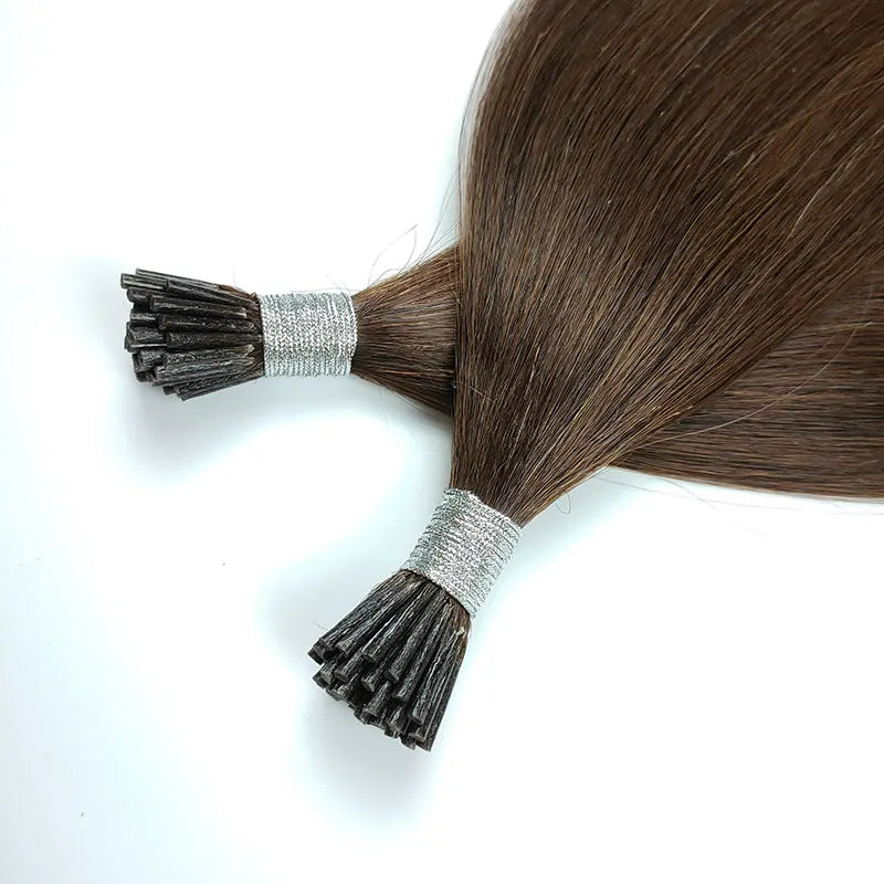 Top Quality I Tip 20 22 24 26 28 Inches Raw Keratin Double Drawn Virgin European Hair Extensions I Tip Human Hair Extensions