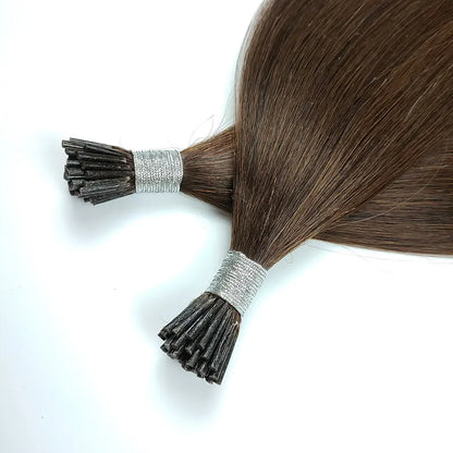 Top Quality I Tip 20 22 24 26 28 Inches Raw Keratin Double Drawn Virgin European Hair Extensions I Tip Human Hair Extensions
