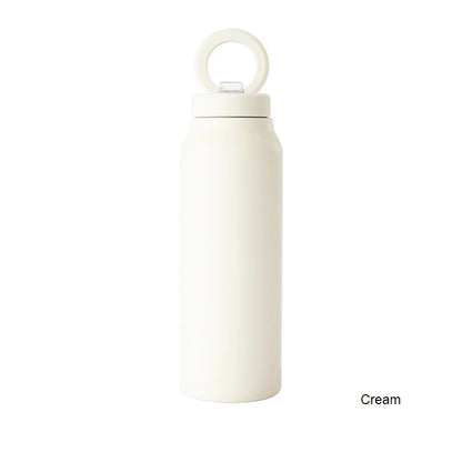 Magsafe Gym Bottle 750ml Sport Drink Bottle 24oz Double Wall Tumbler Stainless Steel Thermos Water Bottle with Magnetic Lid