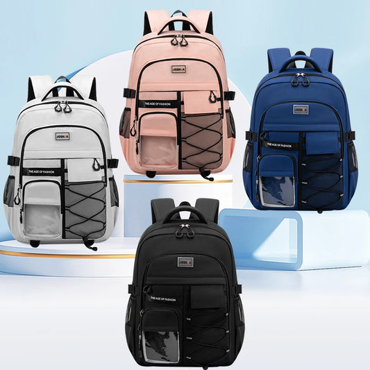 18 Inches Big Capacity School Bags Mochilas Escolares Teen Backpack for Boys Girls High School Students Backpack to School