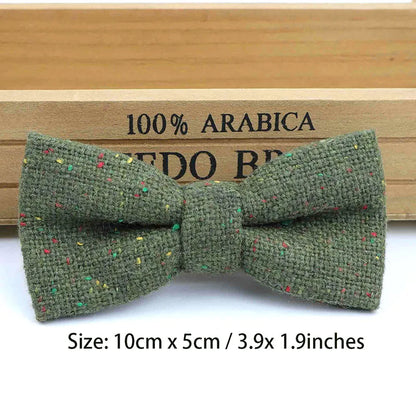 Children Wool Bow Tie Baby Boys Butterfly Skinny Bowtie Single Layer Child Bowties Gravatas Borboleta Collar Kids Ties
