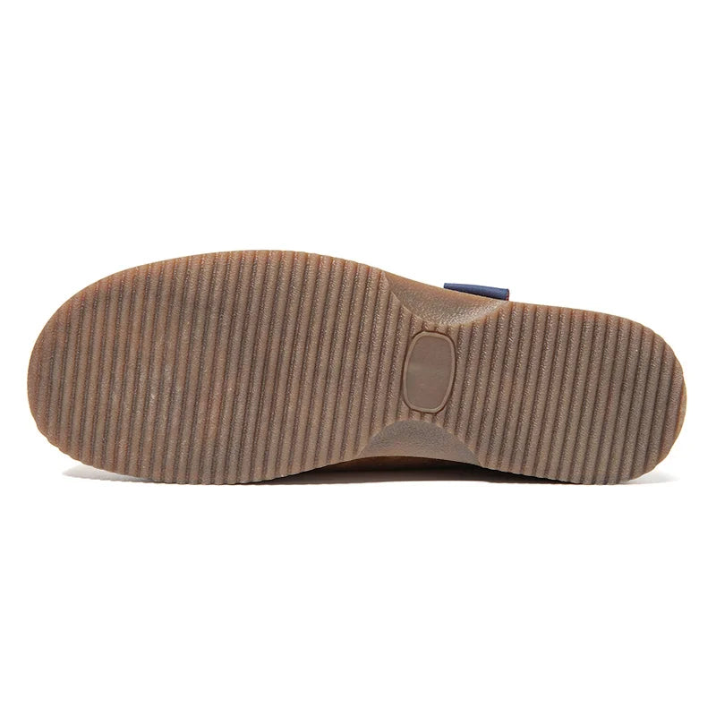 New Styles Wholesale High Quality Loafer Suede Shoes Leather Casual Slip-on Man Boots England Design Low Price Factory Flat