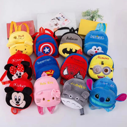 Plush Gift Child Schoolbag Strolling Kindergarten Children Boys Cartoon Bags Kids Cute Backpack Girls School Bag Kid Backpack