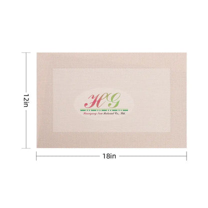 HuanGang Factory Manufacture  Strip Placemat Kitchen Necessary Beautiful Pattern