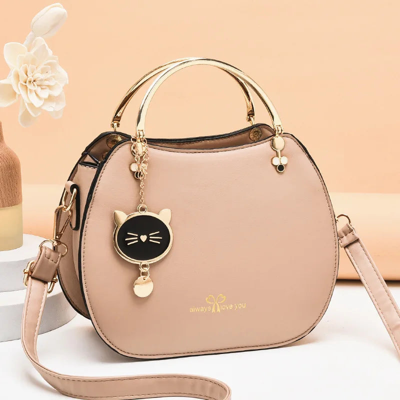 Bag Women 2022 New Handbags  Cat Pendant Single Shoulder Handbag Trend Women 14065 Handbags Wholesale