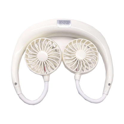 TD Breezy Mini Collar Fan 5V Cordless Air Cooling Fan with 3 Speed Wearable and for Home Use Beats the Heat"