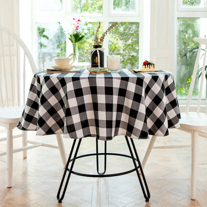 Wholesale 140 Square Red Black Lace Washable Waterproof Eco-friendly Tablecloths Party Decorative Fabric Covers Hotel Restaurant