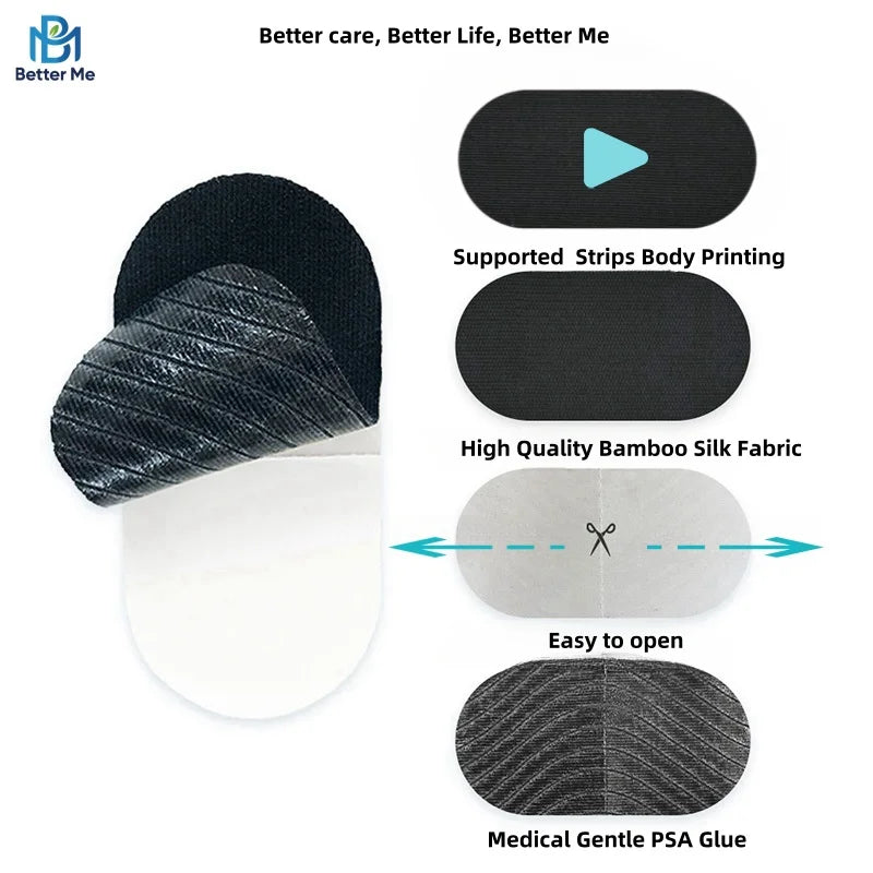 Low MOQ Mouth Tape for Sleeping Stop Stop Snoring Tape Custom Shape and Printing
