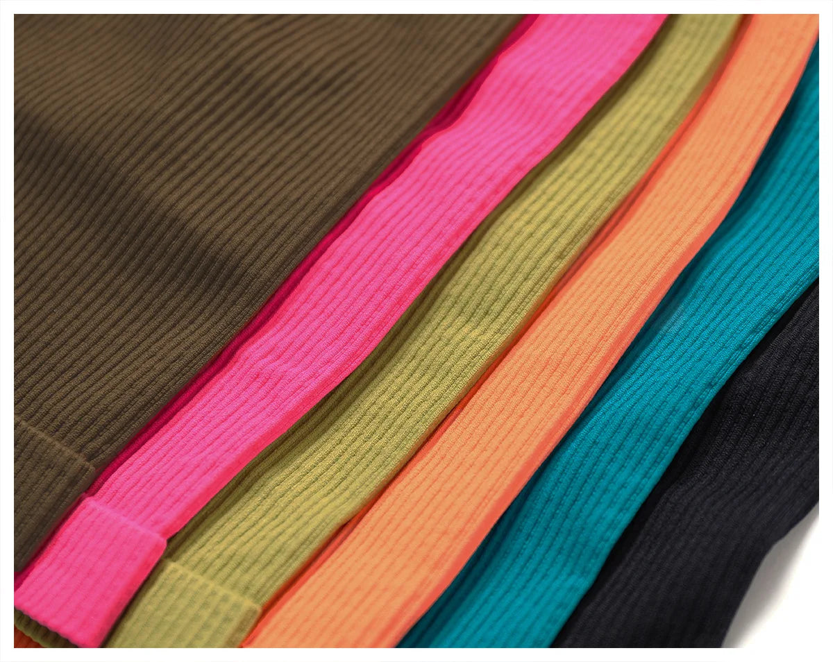 Joyyoung ODM/OEM New Sexy Training Apparel Seamless Ribbed High ed Bra Scrunch Shorts Yoga Sets Fitness Sports Clothing