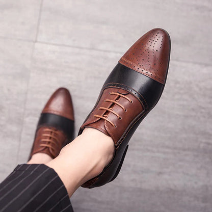 Hot Selling Products 2026 Retro Classic Casual Tassels Loafers Men's Leather Shoes Business Dress Shoes Oxfords