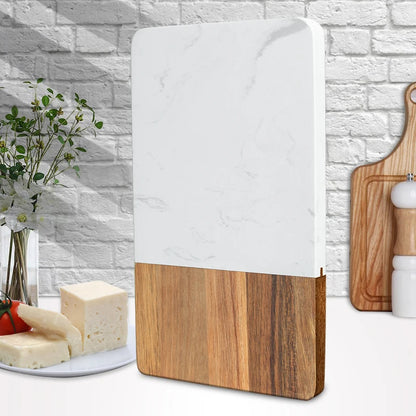 New Design Wholesale Marble Acacia Wooden Charcuterie Board with High Quality Wholesale