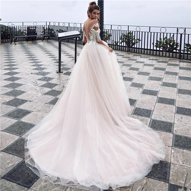 2023 Bridal Gowns Wedding  Abaya Dubai Bridal Muslim Dresses Traditional Wedding Dresses Boho Wedding Dress Bridal Gowns