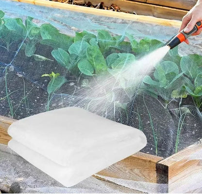 Garden Netting, Plant Covers Net Ultra Fine Mesh Protection Netting for Greenhouse Row Cover Raised Bed Barrier