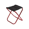 Portable Outdoor Camping Aluminium Alloy Folding Stool 220lbs Load Bearing for Fishing Barbecue & Garden Use