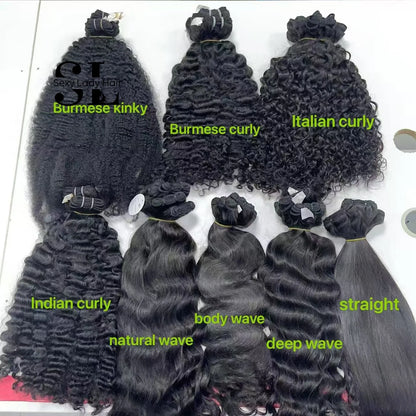 Wholesale Burmese Curly Best Brazilian Human Hair Vendor Straight Body Wave Bundles Raw Remy Hair Extensions No Shedding