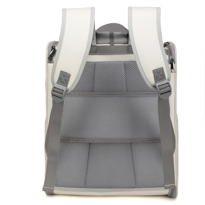 Innovative Traveler Backpack Pet Carrier for Cats and Dogs Collapsible Outdoor Breathable Pet Carrier Backpack