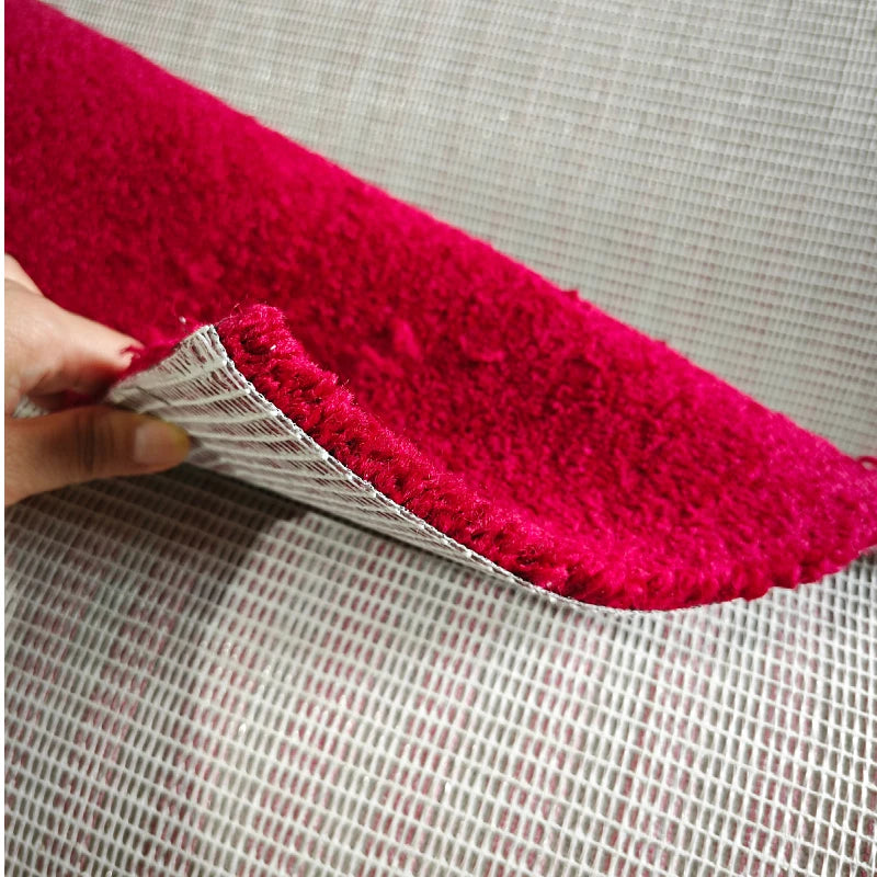 6-8mm Thick Elbow Yarn Carpet Soundproof Firewall to Wall Carpet Solid Color Durable and Wear-resistant Living Room Hotel Carpet