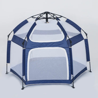 Portable Fully Enclosed Oxford Material Castle Play Tent for Kids Easy Automatic Setup for Camping Beach Outdoor Tours