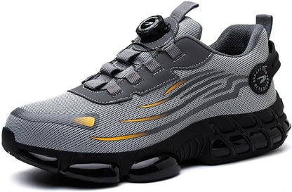 New Work Safety Shoes 36-48 Size for Women Men Mens Steel Toe Sneakers Waterproof Lightweight Breathable Antiskid Boots Men Work