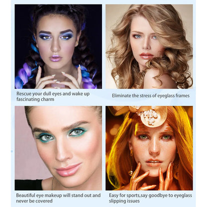 EYESHARE Cosplay White Colored Contact Lenses 2pcs Crazy Red Contact Lenses Anime Black Eye Lenses Halloween Beauty Makeup Lens