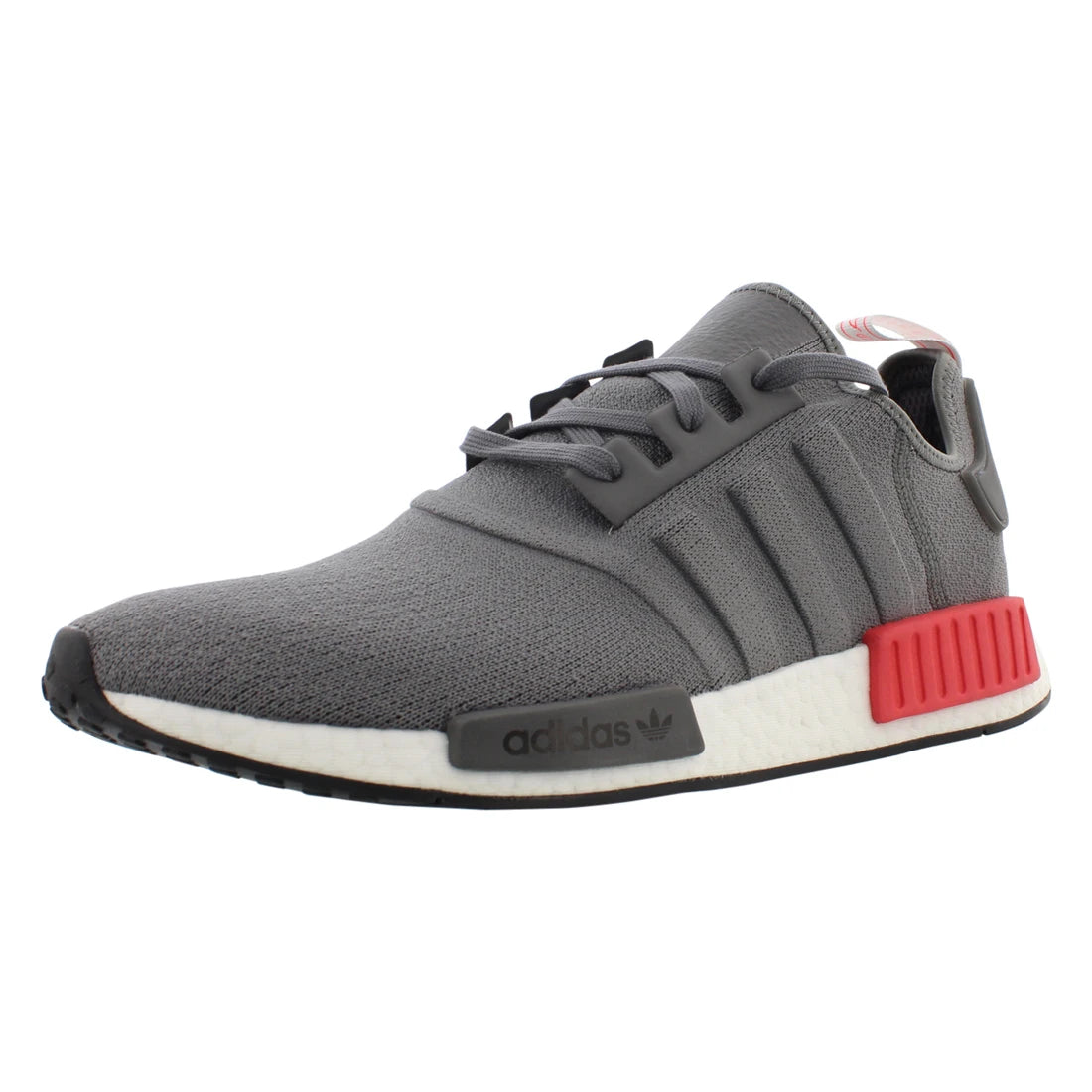 For Originals NMD_R1 MSS-BD7730 Men's Running Shoes Grey Four/Grey Four/Shock Red | 100% Authentic