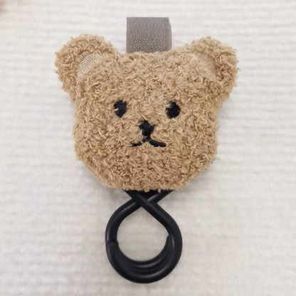 Korean Wind Bear Design Universal Stroller Hooks Mommy Handbag Hooks for Baby Supplies