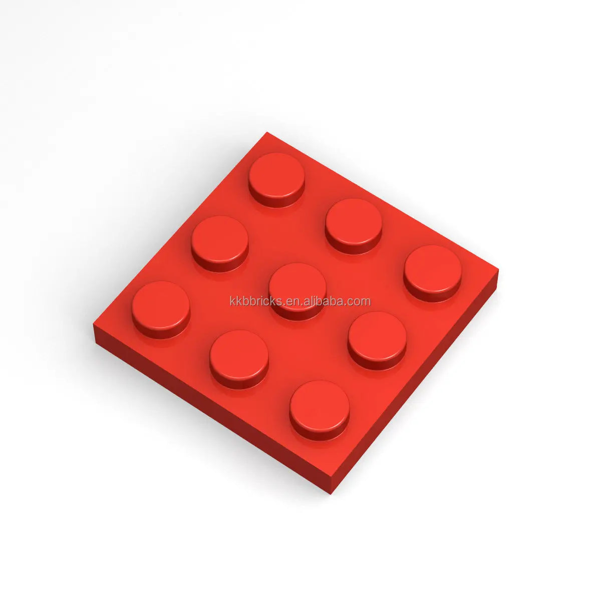 No.11212 Plate 3x3 Studs Classic Building Bricks Compatible Major Brands ABS DIY  Toy Bricks Bulk Assembly Building Blocks