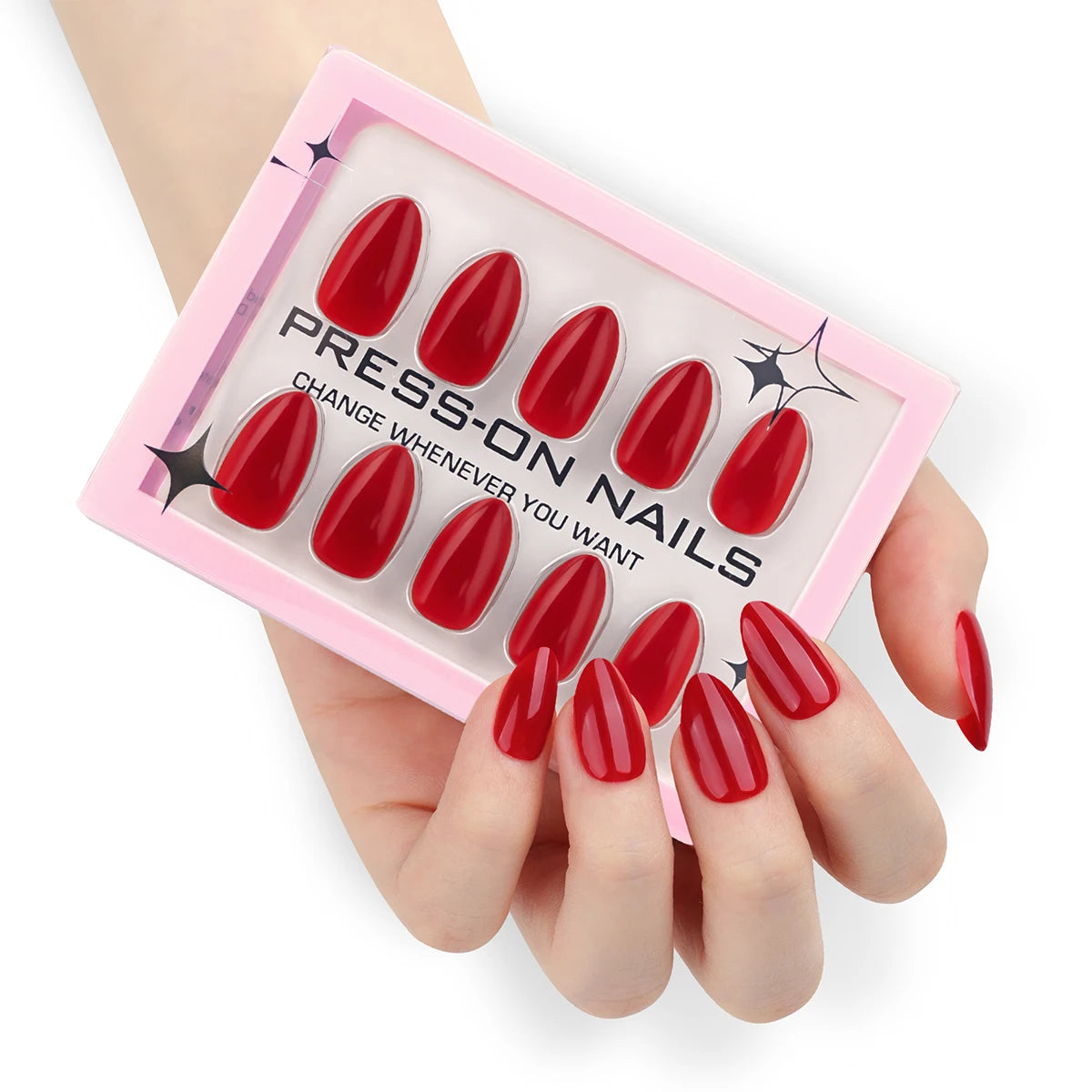 Solid Color press on nails wholesale short fake nails high quality false nails acrylic pmma  custom label Drop Shipping