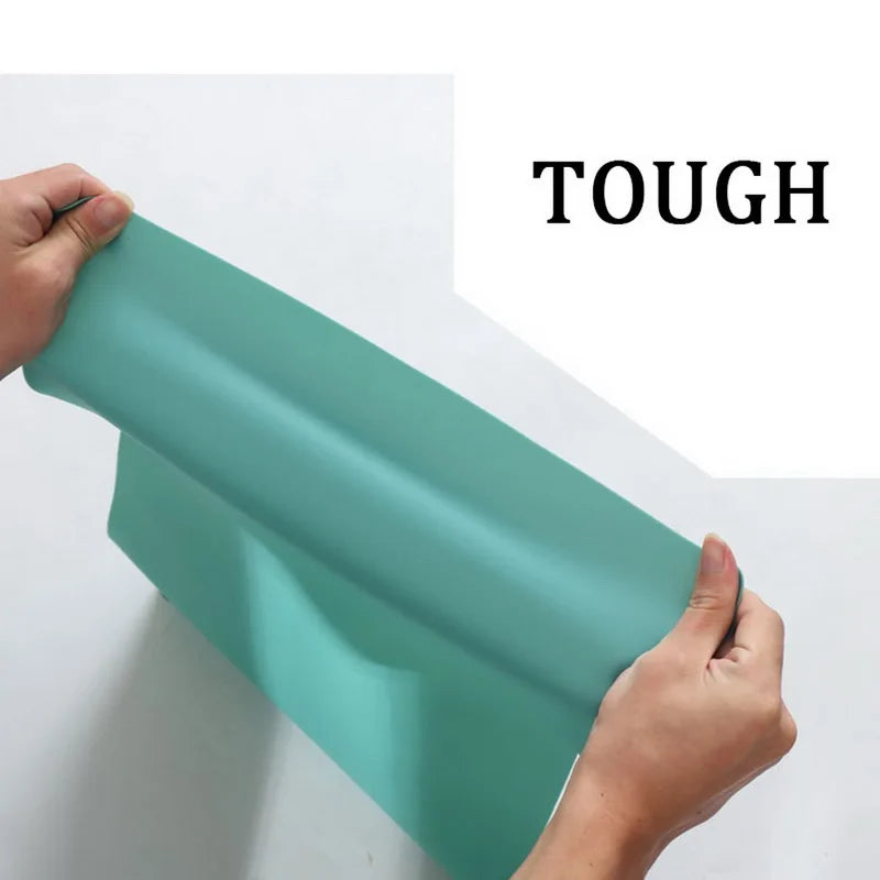 60/40cm Oversized Food Grade Silicone Waterproof Placemat Heat Insulation Anti-Skidding Washable Table Mat For Kitchen Dinner